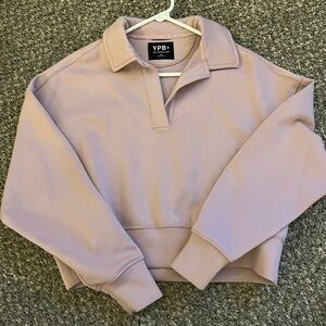 YPB mauve Pullover Sweatshirt